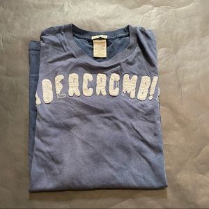Abercrombie & Fitch XXL blue muscle shirt